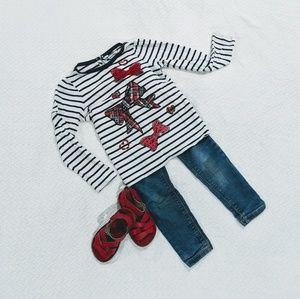 🎀 Hartstrings toddler t-shirt w/bows